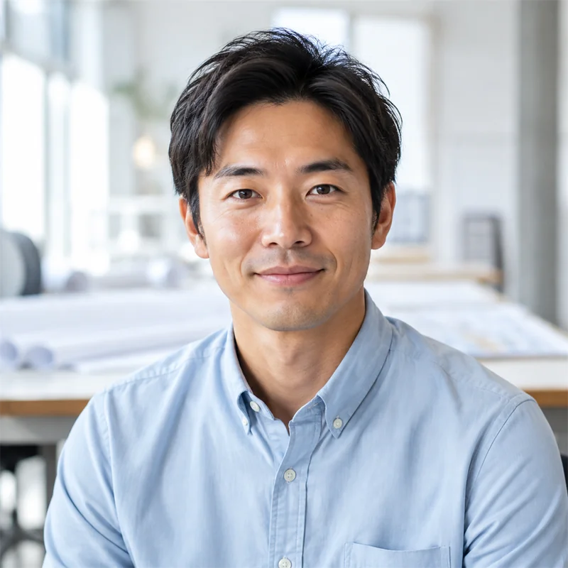 工務店で設計をする受講生